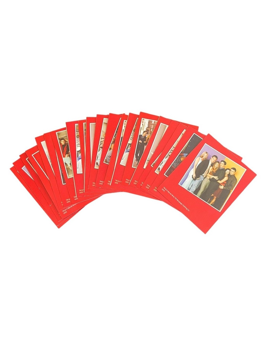 Friends Trivia Game Picture Cards 20 Ct Replacement Set 2003 Cardinal Industries